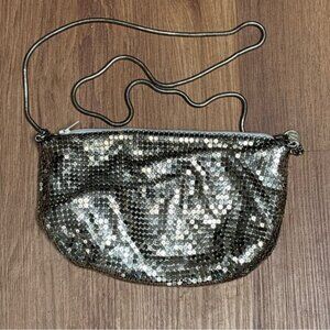 La Regale Metal Mesh Evening Bag Purse